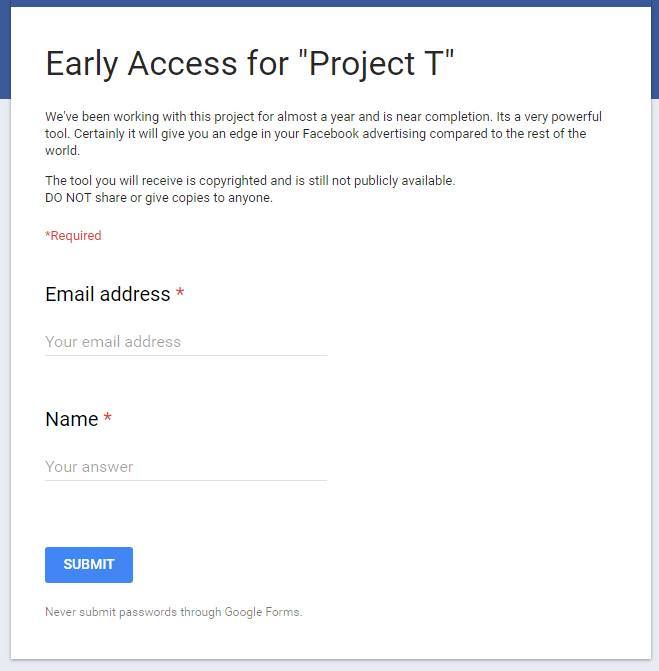 maanet's tweet image. Wer bekommt von Facebook noch Zugang für das Projekt T ?
T für ? #growthhacks ift.tt/2uxolT4