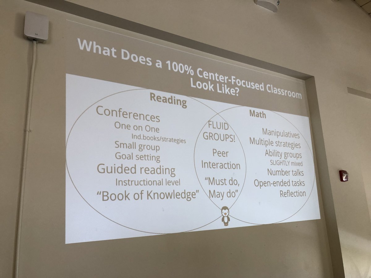 learnfreckle's tweet photo. Have you implemented centers in your classrooms? What does a 100% center-focused classroom look like to YOU? #FreckleSummit https://t.co/IbXi5fXGjg