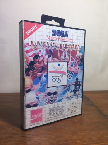 PlayRetroUK's tweet photo. Olympic Gold Barcelona '92 | Sega Master System Game | Boxed Complete | Uk for sale on ebay. #retrogamer #retrogaming
See more > https://t.co/sQpCOvhb39 https://t.co/QYrPRRhURv