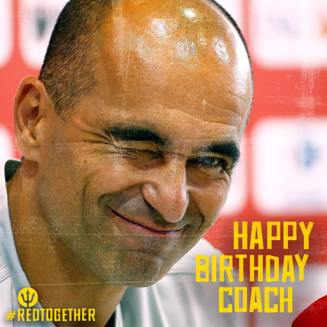 Happy birthday Roberto Martinez !     