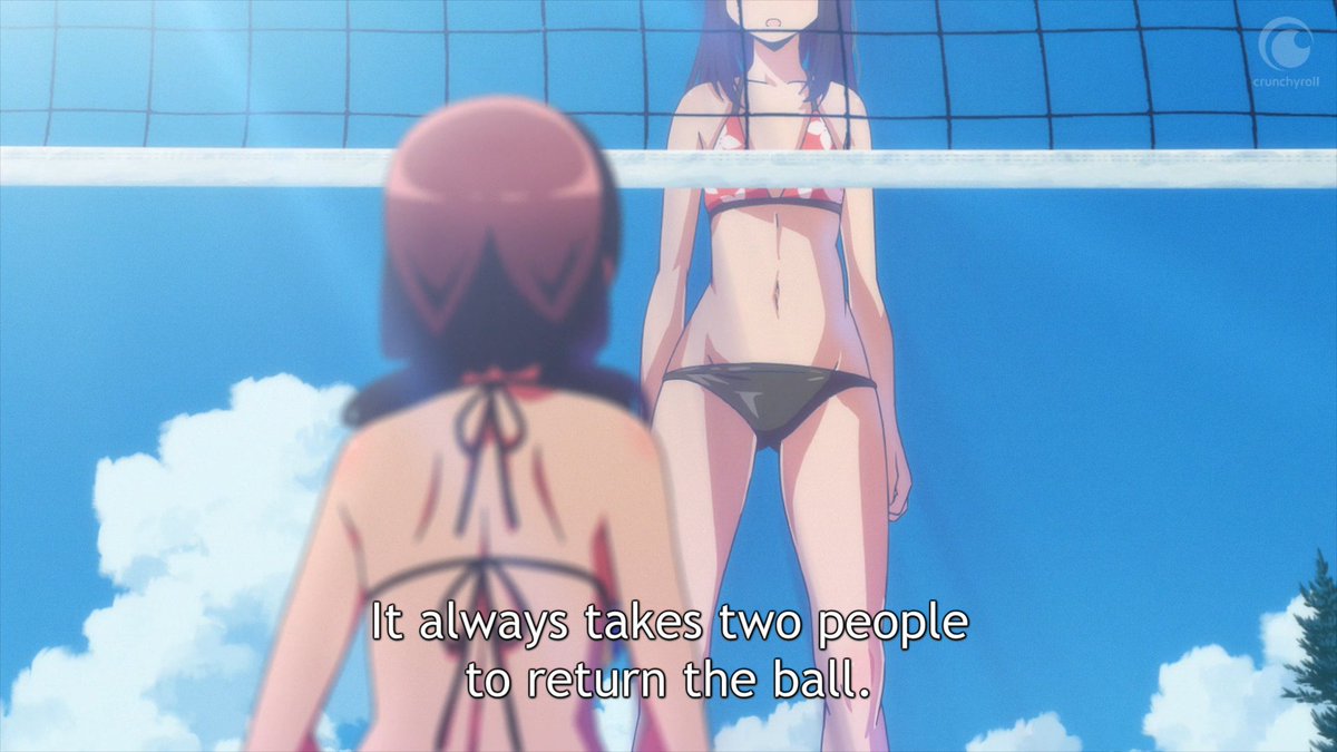 Crunchyroll on X: NO ACES IN BEACH VOLLEYBALL 🏐 🏝 🏐 (via Harukana  Receive)  / X