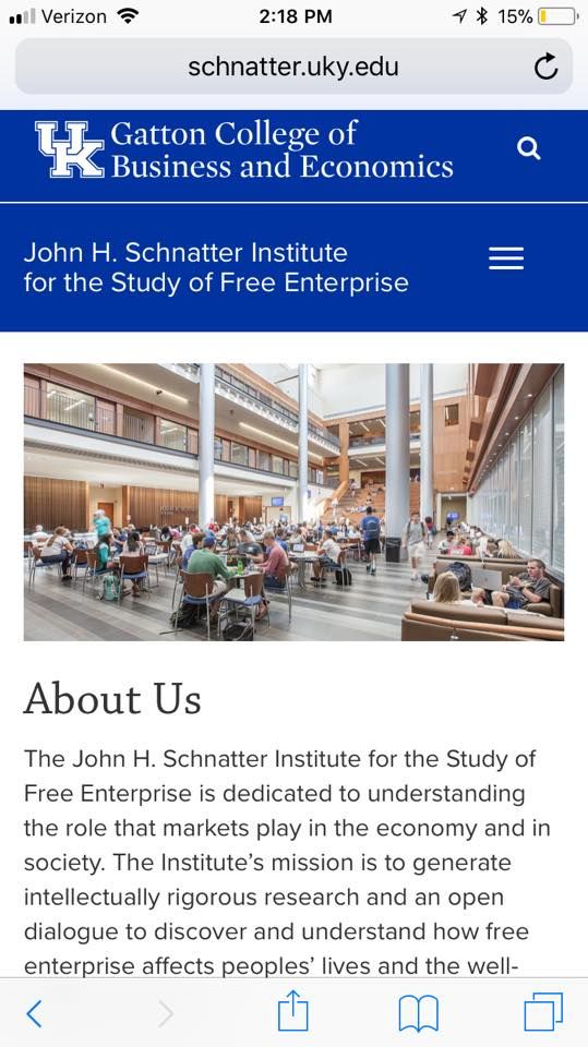 What Schnatter said was offensive, degrading and insulting to people of color like myself. I urge UK officials to remove his name from the Institute for the Study of Enterprise, and remove the sign in the Gatton School of Business honoring Schnatter’s business accomplishments.