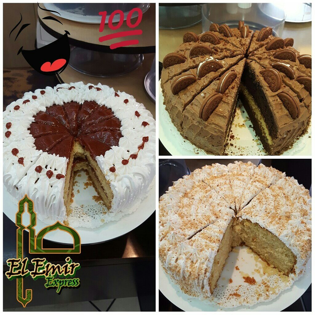EmirExpress's tweet photo. ¡ TENTACIÓN ! no te pierdas hoy nuestra líneas de #tortascaseras #tortadechocolate #tortadeoreo #tortamarialuisa de #guyaba y #tortadechocolate demaciado buenas @elemirexpress del @elrecreocc https://t.co/6M2BmCP9Ta