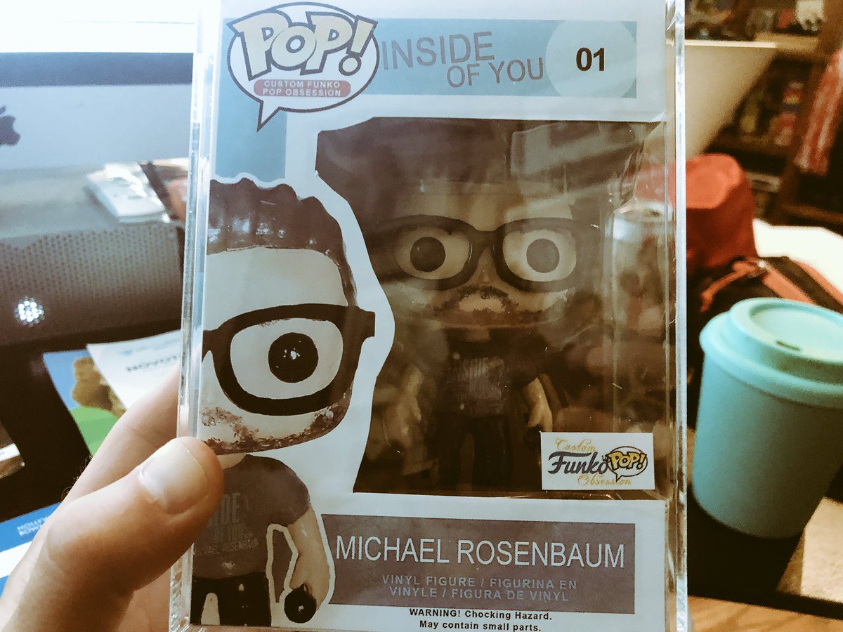 michaelrosenbum's tweet photo. Thanks @SophZooKeeper for this #InsideOfYou #popdoll of me. You rule. @PopFunkoworld https://t.co/ro9leu9Hpu