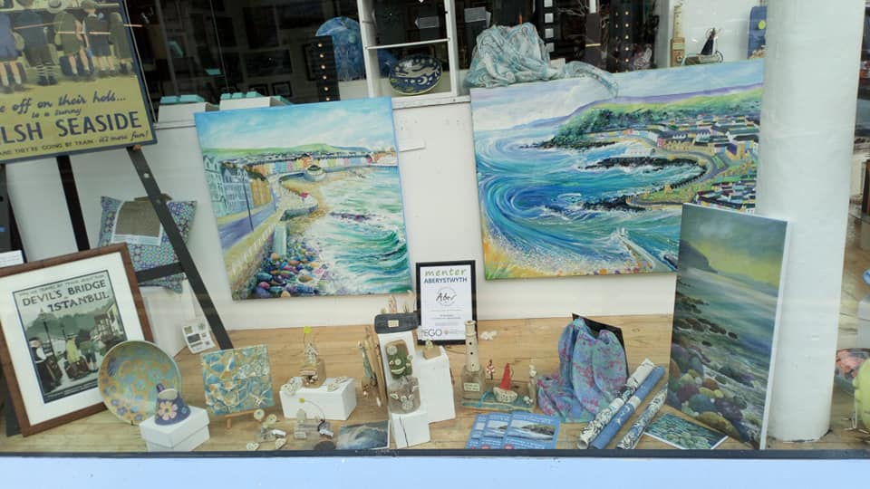 OrielBae's tweet photo. Our highly commended #Aberfirst award for 'Promoting the Arts' in our Pier Street window!
Opportunities for artists and makers in the Gallery, get in touch if you are interested and feel free to share!
#shoplocal #supportlocalbusiness #Aberystwth #artists #makers #justacard https://t.co/OVoXTPl5dY