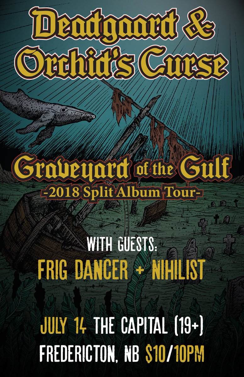 NEW BRUNSWICK TAKEOVER WEEKEND!! 

Moncton tonight and Fredericton tomorrow. 

Event details at facebook.com/redtentacle/ev…