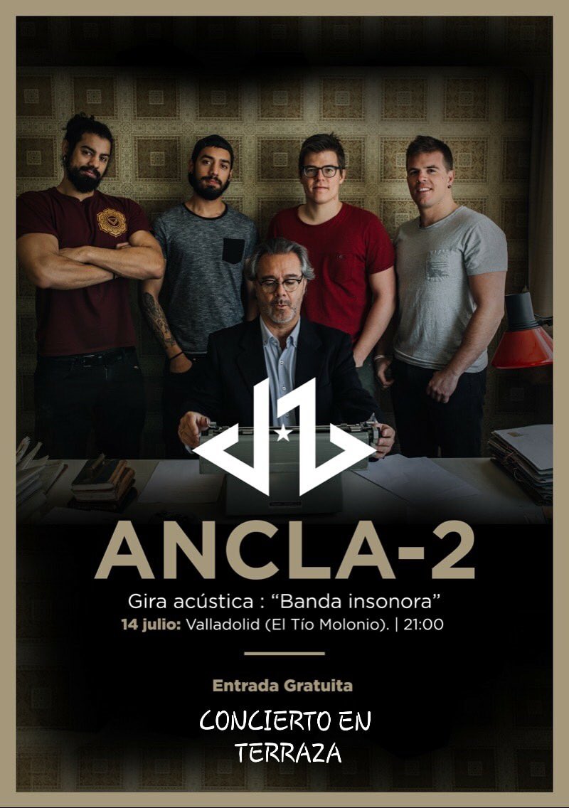 Ancla2official's tweet photo. Hasta mañana, Valladolid! https://t.co/OiaYdgRmix