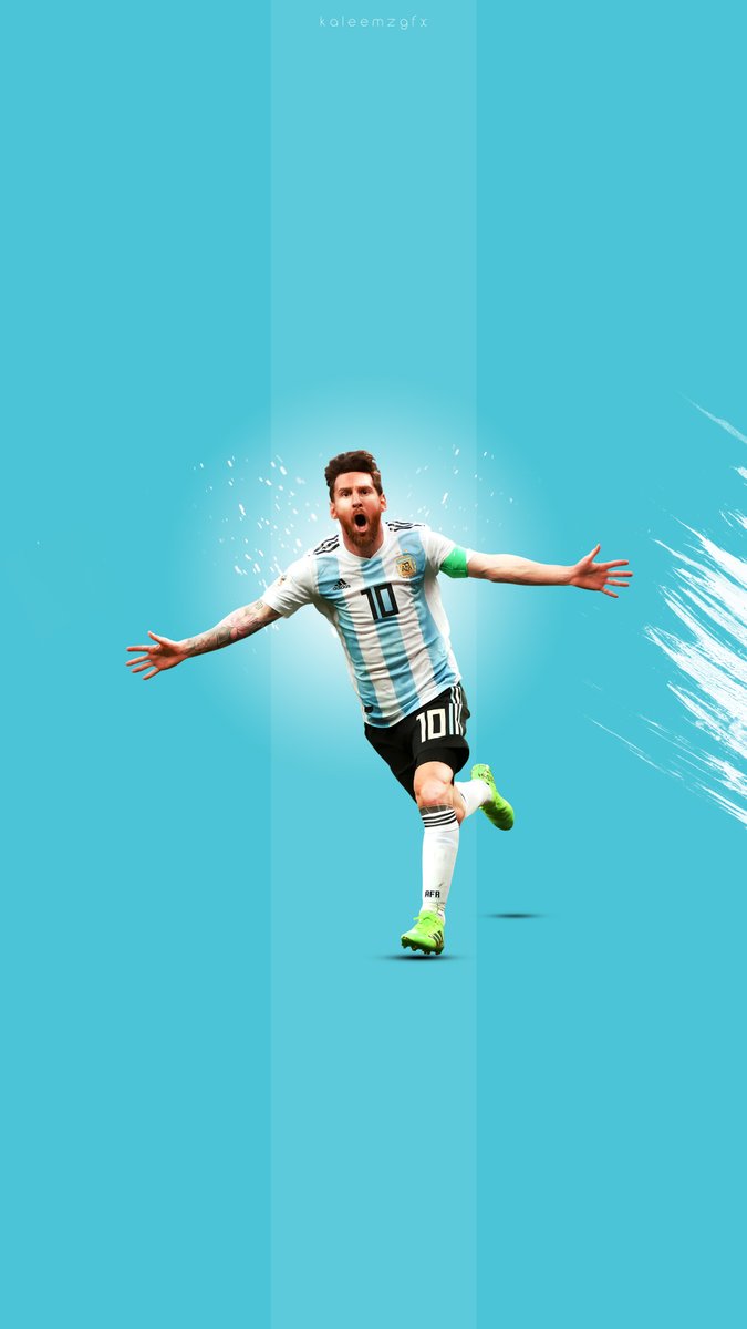 Download Soccer Iphone Lionel Messi Fan Edit Photography Wallpaper |  Wallpapers.com