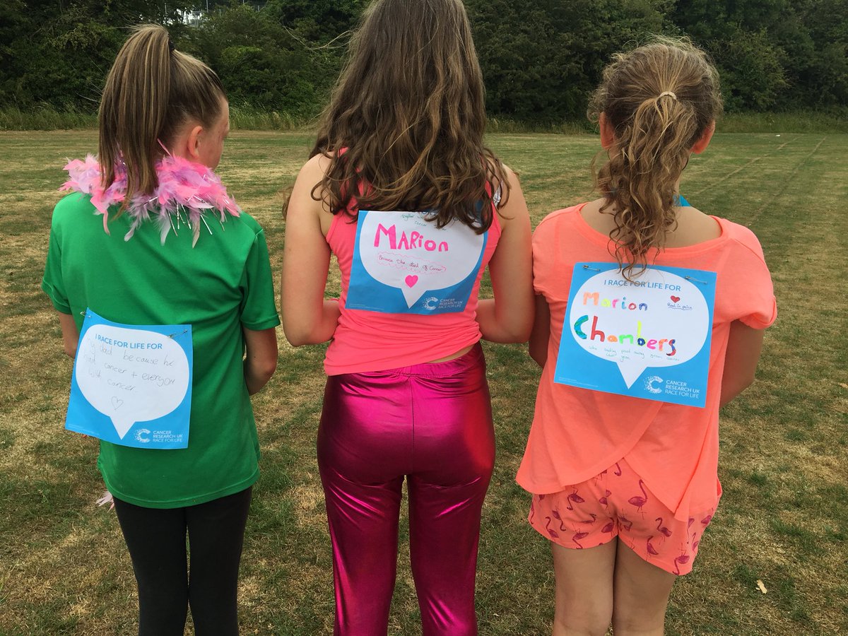GreenfieldPE's tweet photo. A super afternoon for @raceforlife and super proud of all our students raising money for such a good cause. Total amount raised will be announced ASAP #teameffort #TeamGreeny https://t.co/vR5TdtKPzH