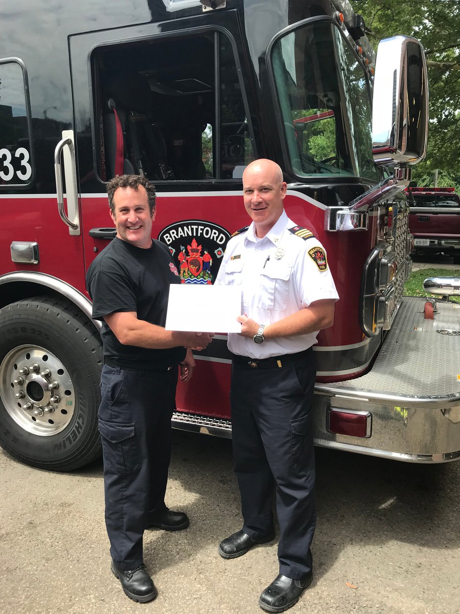 FF Brubacher with 10 years of service to the @CityofBrantford ! Congratulations! https://t.co/ufDhjtYyHS