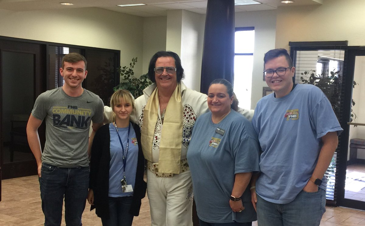 FNBMWC's tweet photo. We were happy to feature Mike Black's Elvis πΊ impersonations and entertainment skills in our #SideHustleSeries!
We are lucky to have customers like you who are "Taking Care Of Business!" π
To read about Mike "Elvis" Black's story, visit our blog: https://t.co/b5sQz8Obtj! https://t.co/6gwOytduqn