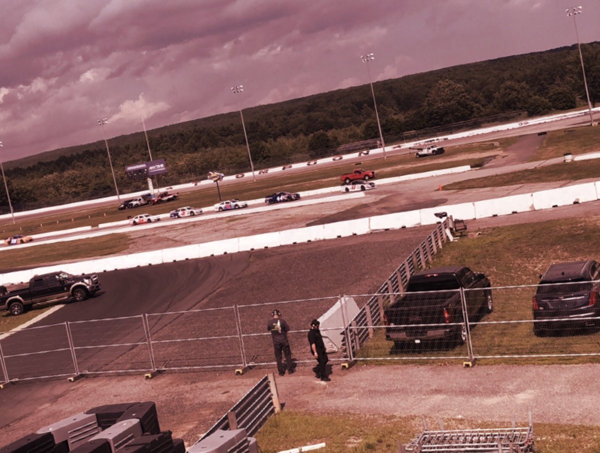RevRacin's tweet photo. History is here today @ThompsonSpdwy honoring #TommyEllis @pardoruben and @Geoffbodine in the  #Throwback100 with @NASCARDiversity drivers @rubengarcia4 @CabreChase and @The_Rhino23 https://t.co/HcdVm0plim