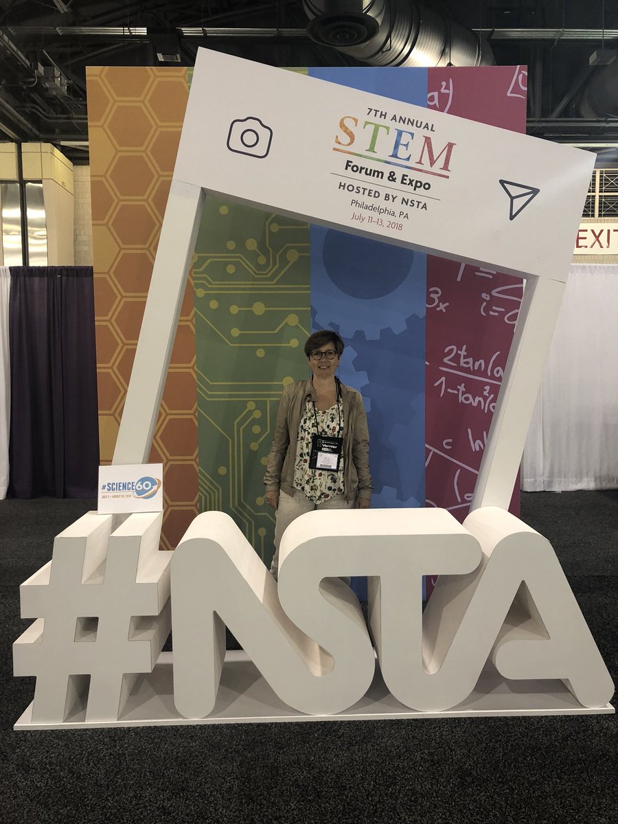 MrsVNielsen's tweet photo. Intense days but got lots ideas and resources for STEM lessons. #NSTA18 #STEM #makeology #Engineering https://t.co/HYVg10j1QJ