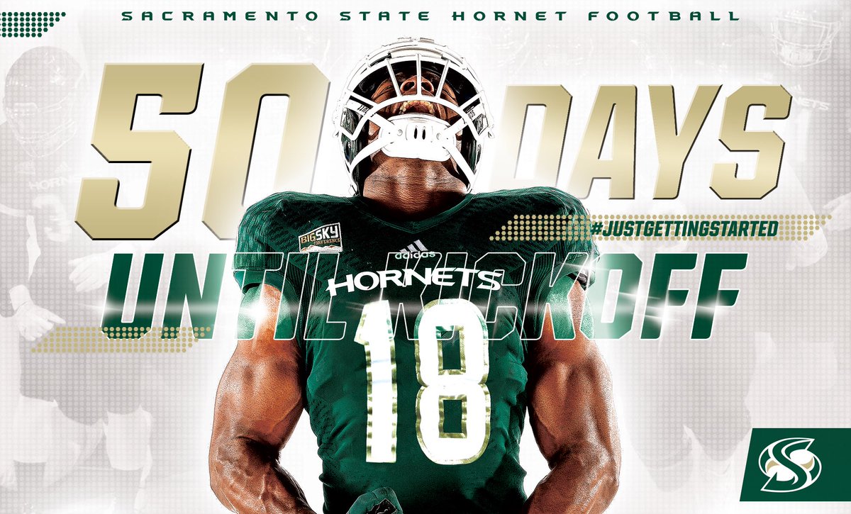 50 Days until the nationally ranked Hornets take the field! Have you purchased your season tickets yet?! Full season packages start at just $50! That’s 50% the price of single game tickets 😱 #BestDealInTown #StingersUp #JustGettingStarted