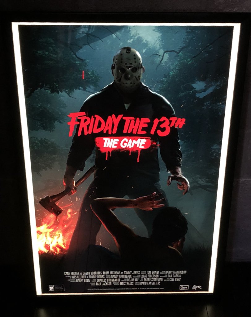 Daniel Nixon (@thatdannixon) on Twitter photo The <a href="/Friday13thGame/">Friday The 13th Game</a> posters look DOPE in backlit frames. Just saying. Follow the main account for your chance to snag one of these designs (you’ll need to buy your own frame, though). The <a href="/Friday13thGame/">Friday The 13th Game</a> posters look DOPE in backlit frames. Just saying. Follow the main account for your chance to snag one of these designs (you’ll need to buy your own frame, though).