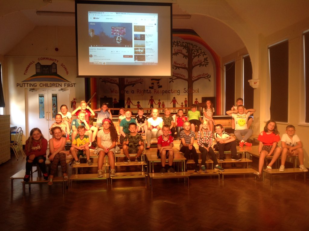 BubsyTownhill's tweet photo. Year 5 made me so proud today performing their class assembly. Little stars in the making. #thcoracy #performing https://t.co/NVqIQlbvjT
