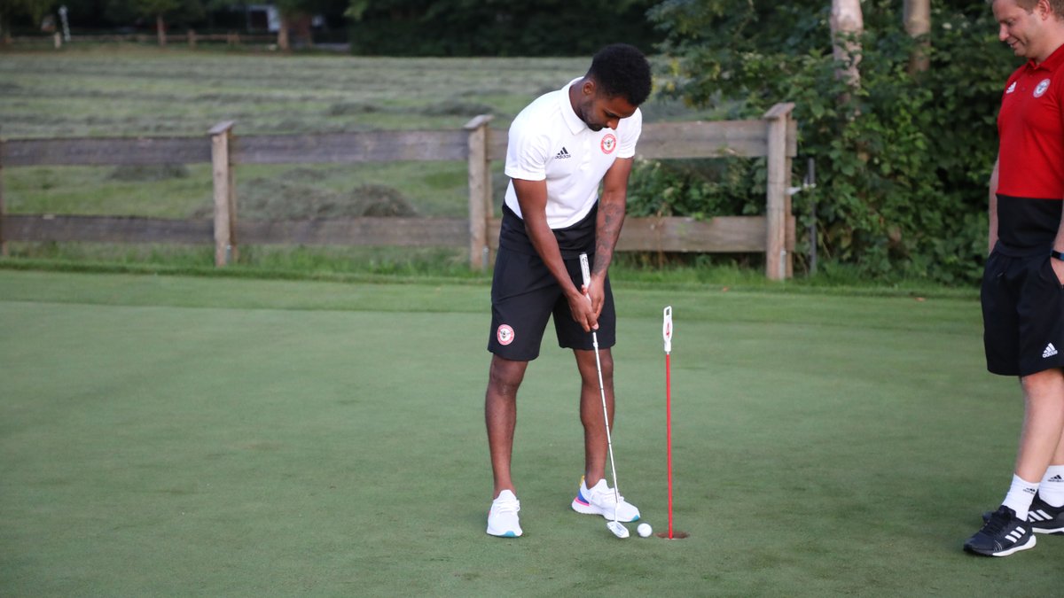 BrentfordFC's tweet photo. ⛳ No mistake from @ricohenry14, up and down for the two #GermanyBees https://t.co/ZIeiMJfGn6