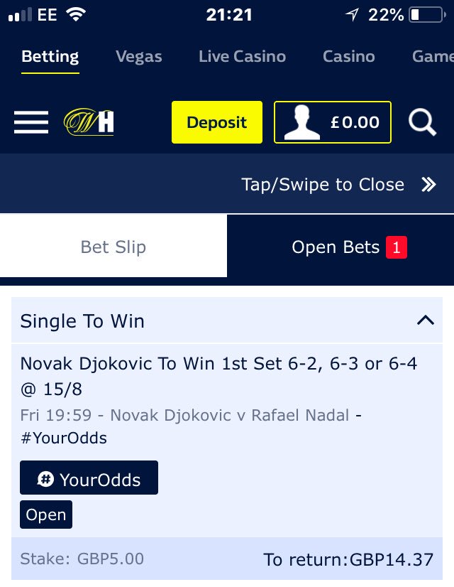 tomlinsongreg's tweet photo. @WilliamHill why isn’t my bet paying out?? https://t.co/WbOeOSrdFG