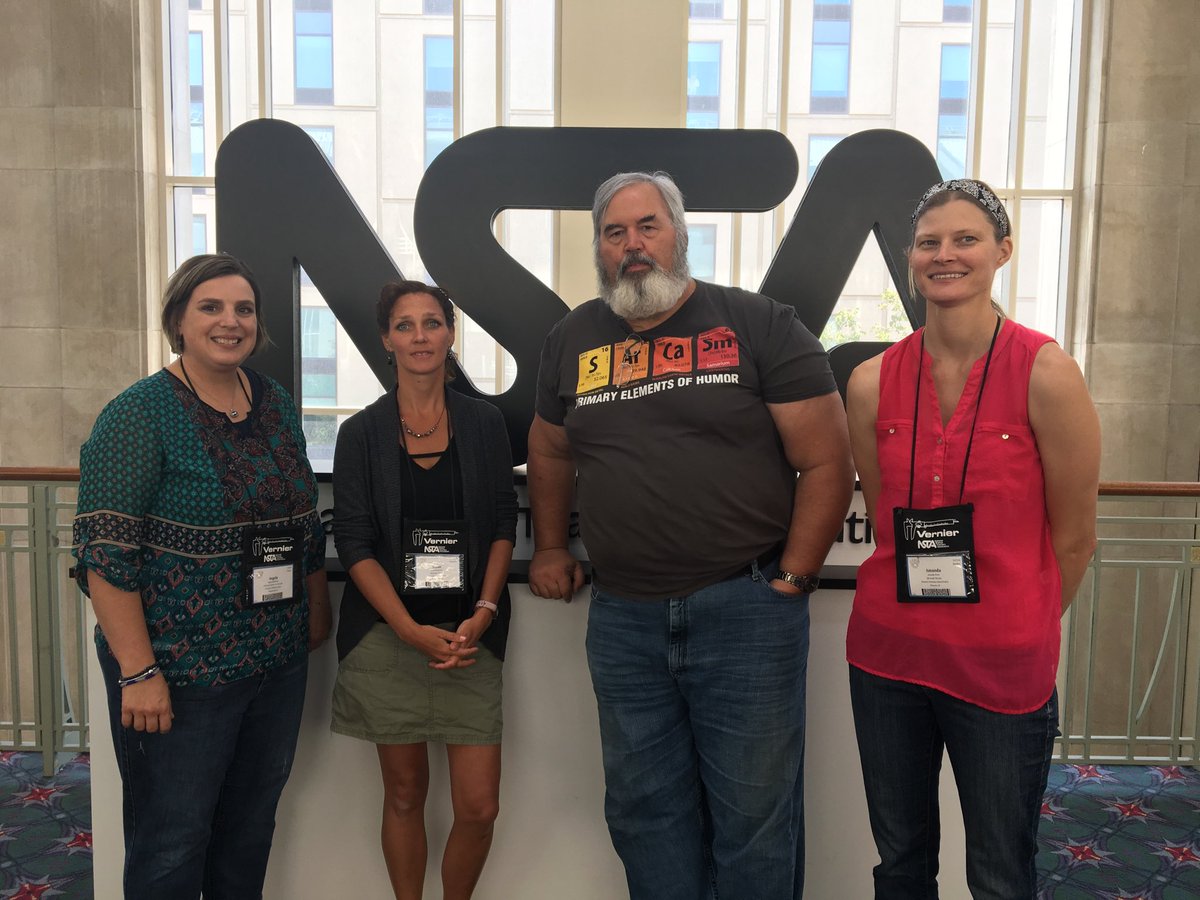 teachspacemn's tweet photo. Thank you to our #CSI4EDU #CSESAcademy Lead Teachers! We had a great time with you at the #NSTA #STEMForum. https://t.co/Lo5Uaf08Ca