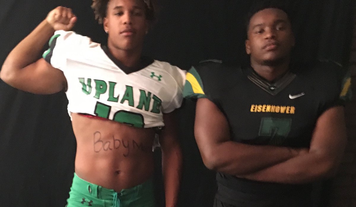 SeanAEvans7's tweet photo. FROM 14U STEELERS TO #1 &amp; #4 ILBs IN THE STATE FOR 2020-ME AND FLOWE BOUT GIVE CONCUSSION PROTOCOLS!!!💪🏾 https://t.co/KkFx9cbYVd