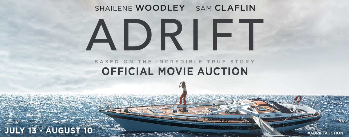 The Adrift Movie Auction starts today! 