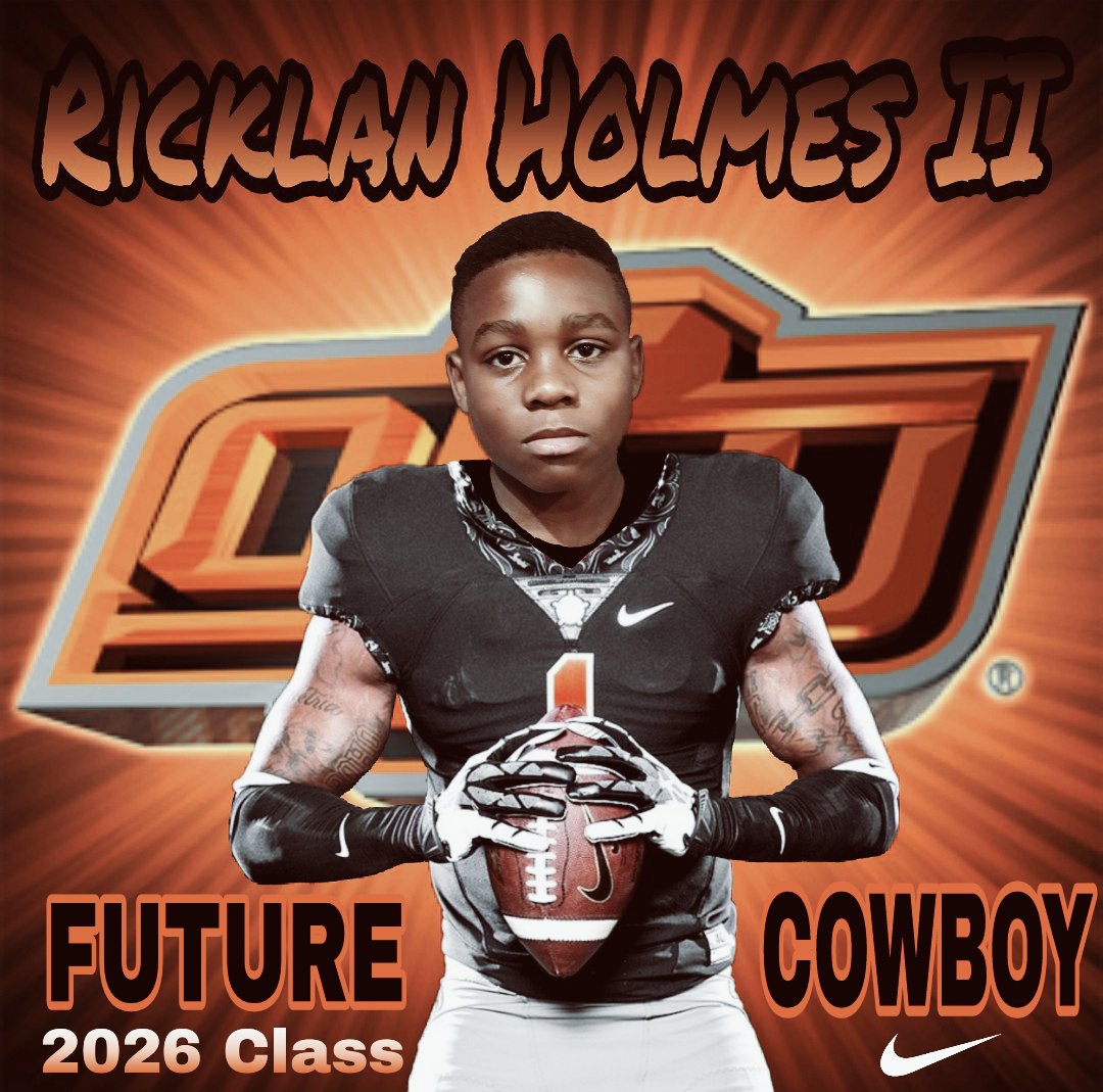 RicklanHolmes's tweet photo. Future @CowboyFB player
#2026SigningClass
#GoPokes https://t.co/3Ae8w1UtWT