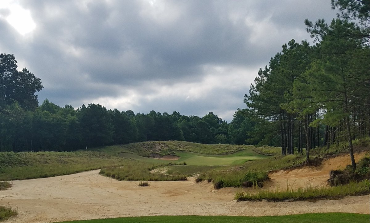 MitchLaurance's tweet photo. The most magical of mornings, thanks to great friend Mark Stewart @TobaccoRoadGolf. Everything great about our game in one round. Peace, beauty, camaraderie, laughs, fun, challenge. And after many rounds, an even deeper feeling of awe at the genius of the late #MikeStrantz. https://t.co/DVqeswO3le