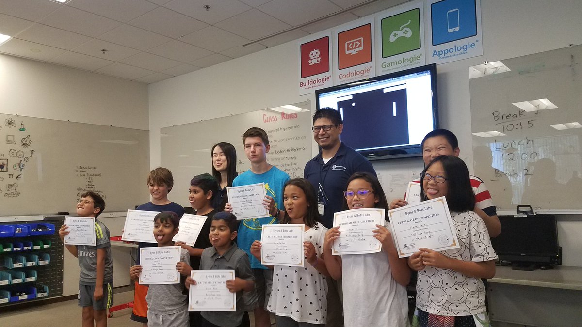 bytesnbots's tweet image. Fun #summerrobotics camp finished this week at the Irvine Lab #bytesnbots