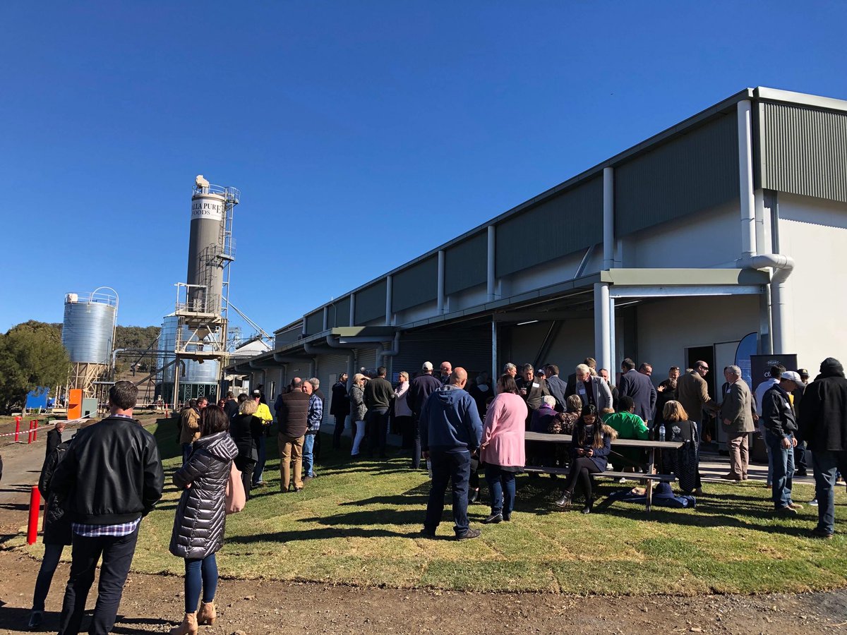 Celebrating 30 years of the Australian organic industry today at @KiallaPureFoods #organic #organicindustry https://t.co/IkTk7jlrTw