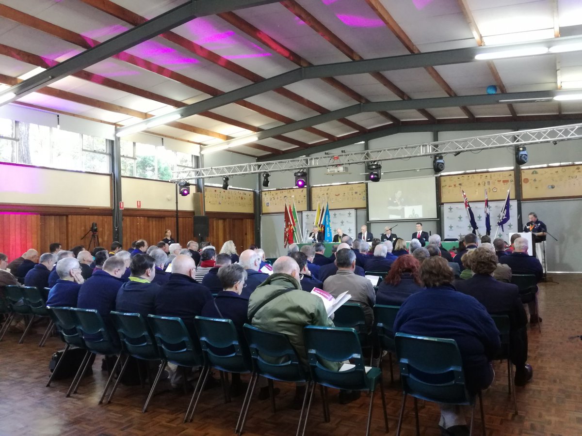 I'm here at the <a href="/ScoutsNSW/">Scouts NSW</a> AGM in Sydney, ready to start conversations with <a href="/ScoutsCymru/">ScoutsCymru</a>