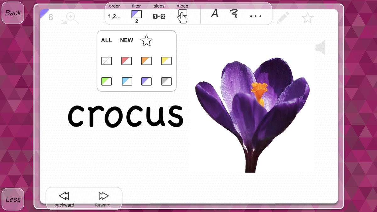 FlashcardsNKO's tweet image. 2.9.8 sneak peek. Category filter in Review. Whether it's odd or even, herbivorous or carnivores, prime or composite, masculine or feminine, you can always narrow your study set to one category with filters in Review. #edtech #AppleDistinguishedEducators #gbl