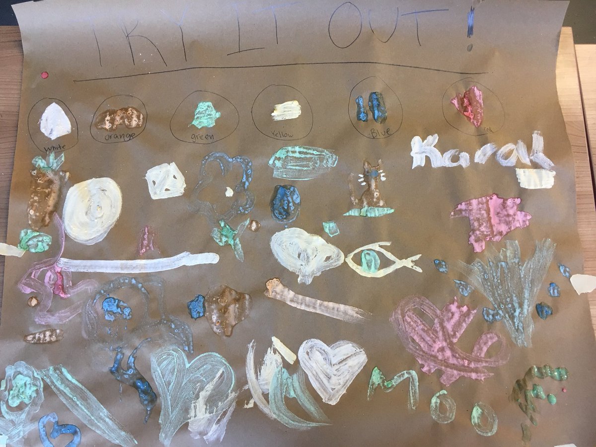 One of our camper’s favourite part of #EgyptCamp was carrot #momofeckashon. For another, it was recreating ancient paints. What a fantastic week of Egypt-related learning!! <a href="/RoyalBCMuseum/">Royal BC Museum</a>