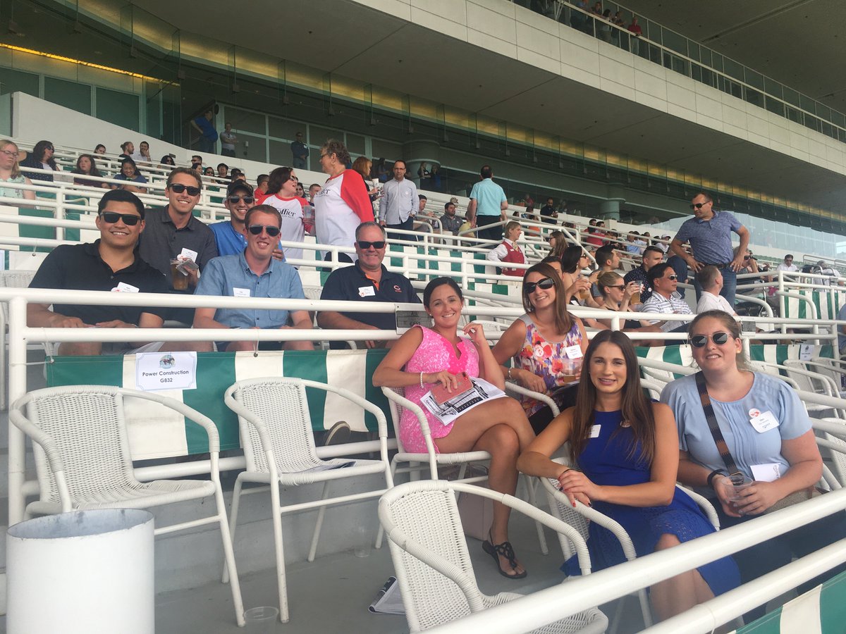 Power_Construct's tweet photo. We had a great afternoon at the Arlington Race Track! #PowerOuting #PowerPerks https://t.co/o3rnPdB56R
