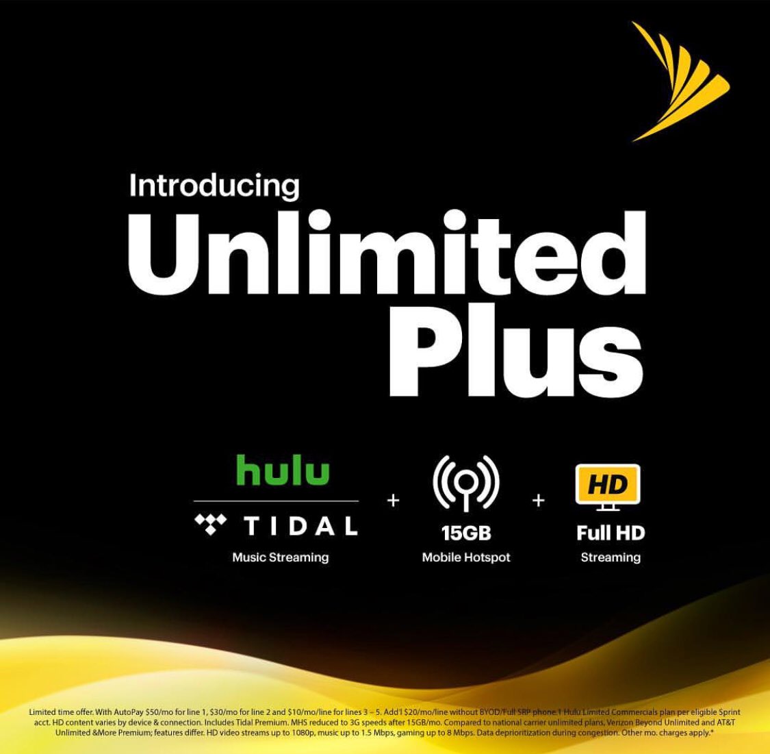 SWITCH TODAY AND GET THE BEST PRICE FOR UNLIMITED ON THE MARKET! ALSO RECEIVE A $50 GIFT CARD WHEN YOU SWITCH, ONLY AT SPRINT IN FLETCHER PARKWAY (619)265-7400 <a href="/KristianAllos/">Kristian Allos</a> <a href="/DannyIsho/">Danny Isho</a>