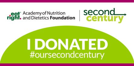 eatrightPRO's tweet photo. Want to take action with those who are at the forefront of creating positive global change?
Support innovation and education during the Academy's next 100 years by donating to #OurSecondCentury! https://t.co/EeVkgqSnfp #eatrightPRO https://t.co/hDiQPWWGdM