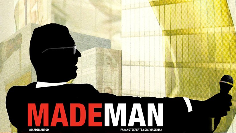 fansnotexperts's tweet photo. The Man is trying to keep us down. @MadeManPod account is frozen, but you can STILL check out the new podcast "Made Man" here: https://t.co/h5HCBBo31Y #MadMen #AMC https://t.co/qc88WltuPm
