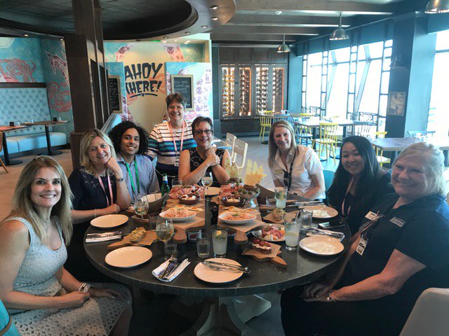 landryklingGCS's tweet photo. Landry &amp; Kling staff have a “Royal” Day with our friends at Royal Caribbean. 
#Globalcruiseevents #landrykling #incentivecruises #royalcaribbean #shipcharters https://t.co/QOpPW8lGYz