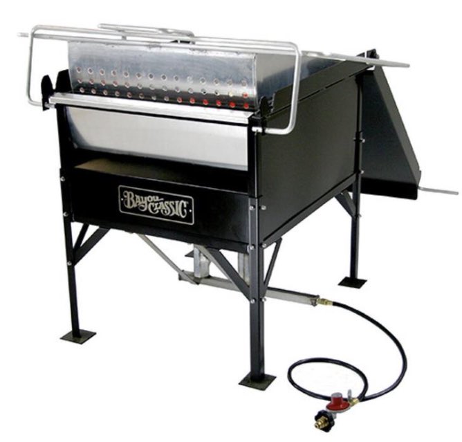 This is our Bayou Classic 160-QT Triple Jet Seafood Cooker. It can boil up to 80 pounds of crawfish or other delicious foods. Go check it out! thegrillgods.com/collections/gr…  #bbq #foodie #grill #bbqseason #thegrillgods #meatlover #outdoorkitchen #steak #bbqlife