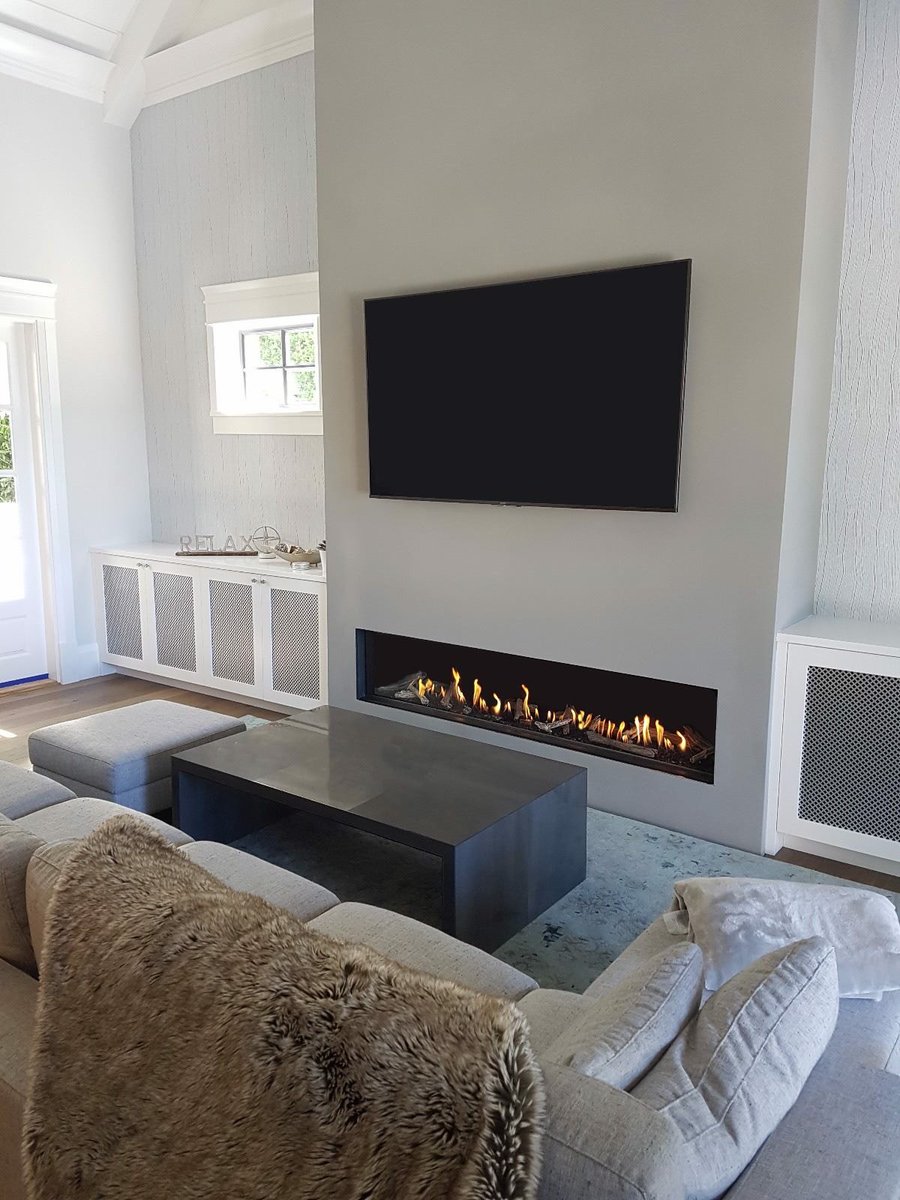 Flarefireplaces's tweet photo. Our 80" Flare Front Facing Fireplace looks spectacular in any angle. Available 30"-100" long with 16",24" or 30" glass height. 
.
.
.
#Flarefireplaces #Livingroom #Luxury #FINDYOURFLARE #Frontfacing #Modernhome #Homedesign #Naturalgas #Fireplacedesigns #Cooltouchtechnology https://t.co/AN1aZG2oWy