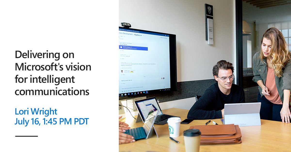 Learn how intelligent communications with #Microsoft365 can expand your business opportunities. Add this session to your #MSInspire agenda: msft.social/yiQkoB
