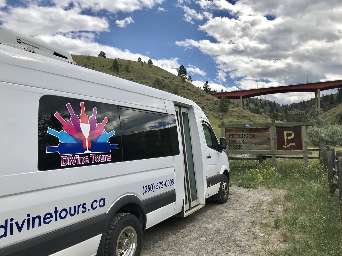Divinetourskam's tweet image. A DiVine detour for our wedding party to take some pics in the park #ExploreKamloops #divineday #TGIFriday #weddingseason
