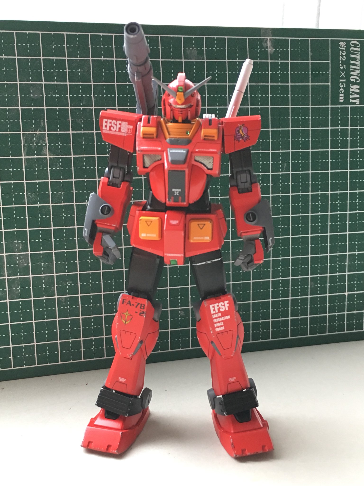 ぷらもワークス ヘビーガンダム ジョニ子機できた 肩 胸 ソール大型化 スネ延長しました 黄色はオレンジよりに振ってみました ジョニーライデンの帰還 ぷらもワークス ヘビーガンダム ジョニ子機できた 肩 胸 ソール大型化 スネ延長しました 黄色はオレンジよりに振ってみました ジョニーライデンの帰還