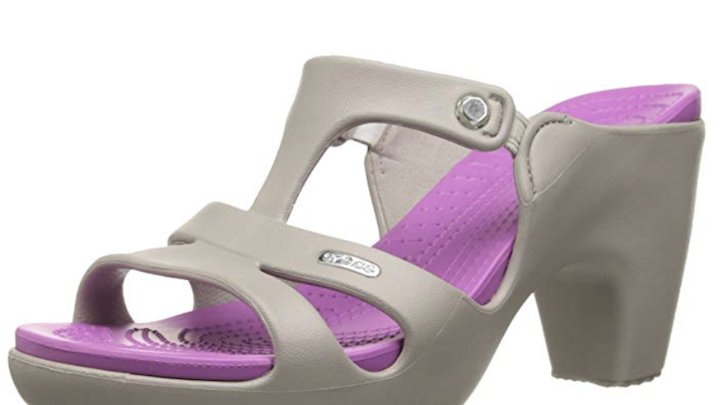 stiletto crocs