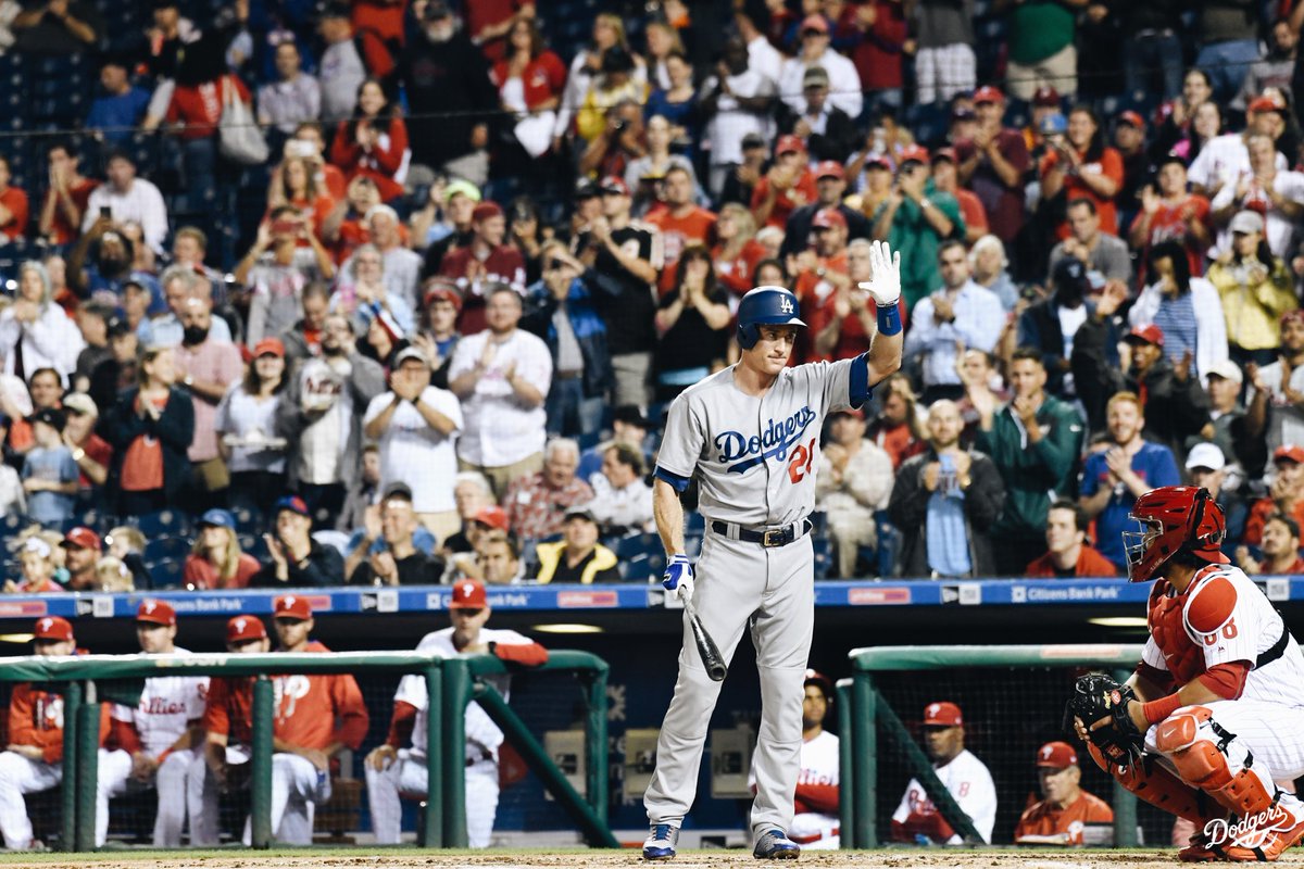 Dodgers's tweet image. The Dodgers are thrilled to be part of the final chapter of Chase Utley’s remarkable career. His work is not done yet, as he seeks to help the Dodgers bring a World Series title to LA in 2018!