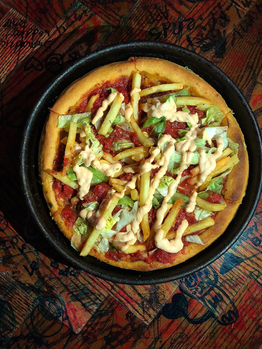 Gino S East The Only Thing We Know Is Deepaf So Get Into Our New Hamburger And Fries Deep Dish And Thin Crust Pizzas At Our River North South Loop