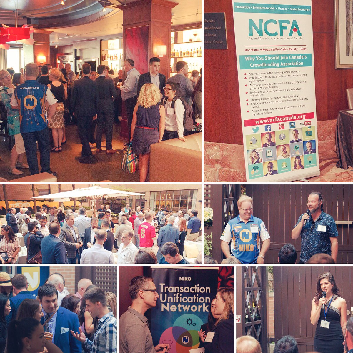NikoCoins's tweet photo. Thank you to #NCFACanada for putting together an outstanding mixer filled with friends and new community supporters @ICYorkville.
#fintech #nikopowered #nikocoin #decentralized #crowdfunding #crypto #toronto #blockchain #digitalcurrency https://t.co/EXbCmJFmuZ