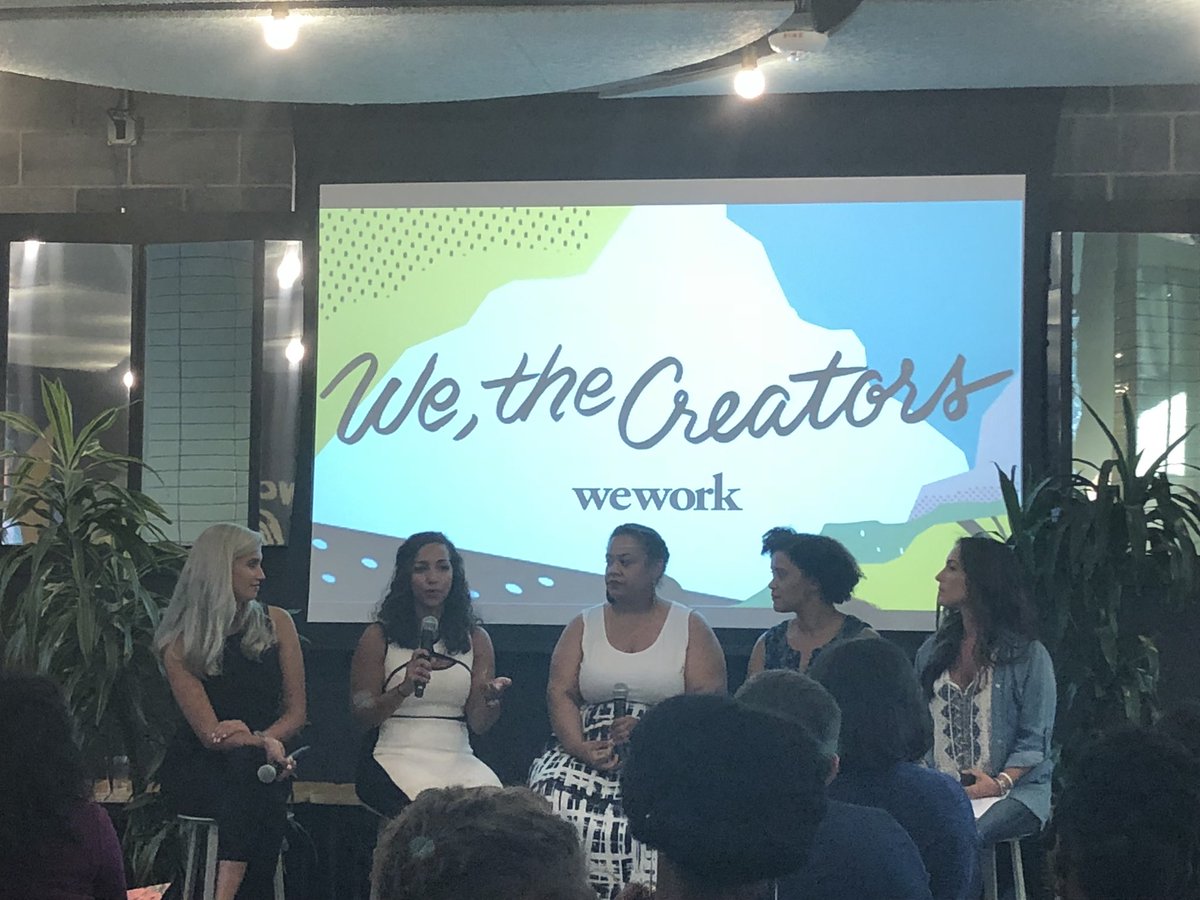 realwaynechen's tweet photo. Wonderful evening to hear from cool women leaders at @WeWork #dc #apollo and the opening of the #wework #createawards. https://t.co/k8Y1mLwxf8