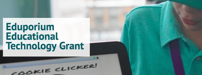 Eduporium's tweet photo. We now give away $500 worth of #edtech to #teachers EVERY MONTH. Learn more and apply for our quarterly #technology grant here! 

Go: https://t.co/ZBoe64bHvy #grants #STEM #STEAM #techXplore #education https://t.co/Tqdh6b7WuU