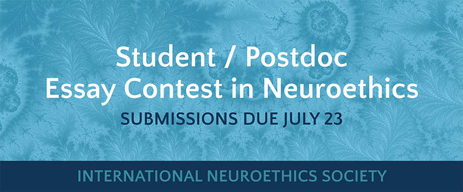 NEWomenLeaders's tweet photo. Retweeted Neuroethics Society (@neuroethicsinfo):

We have extended the submission deadline to July 23 for the Student / Postdoc Essay Contest in Neuroethics. Please circulate to your networks and students. https://t.co/8hfv1f1WiD https://t.co/CUsPaE0pfT