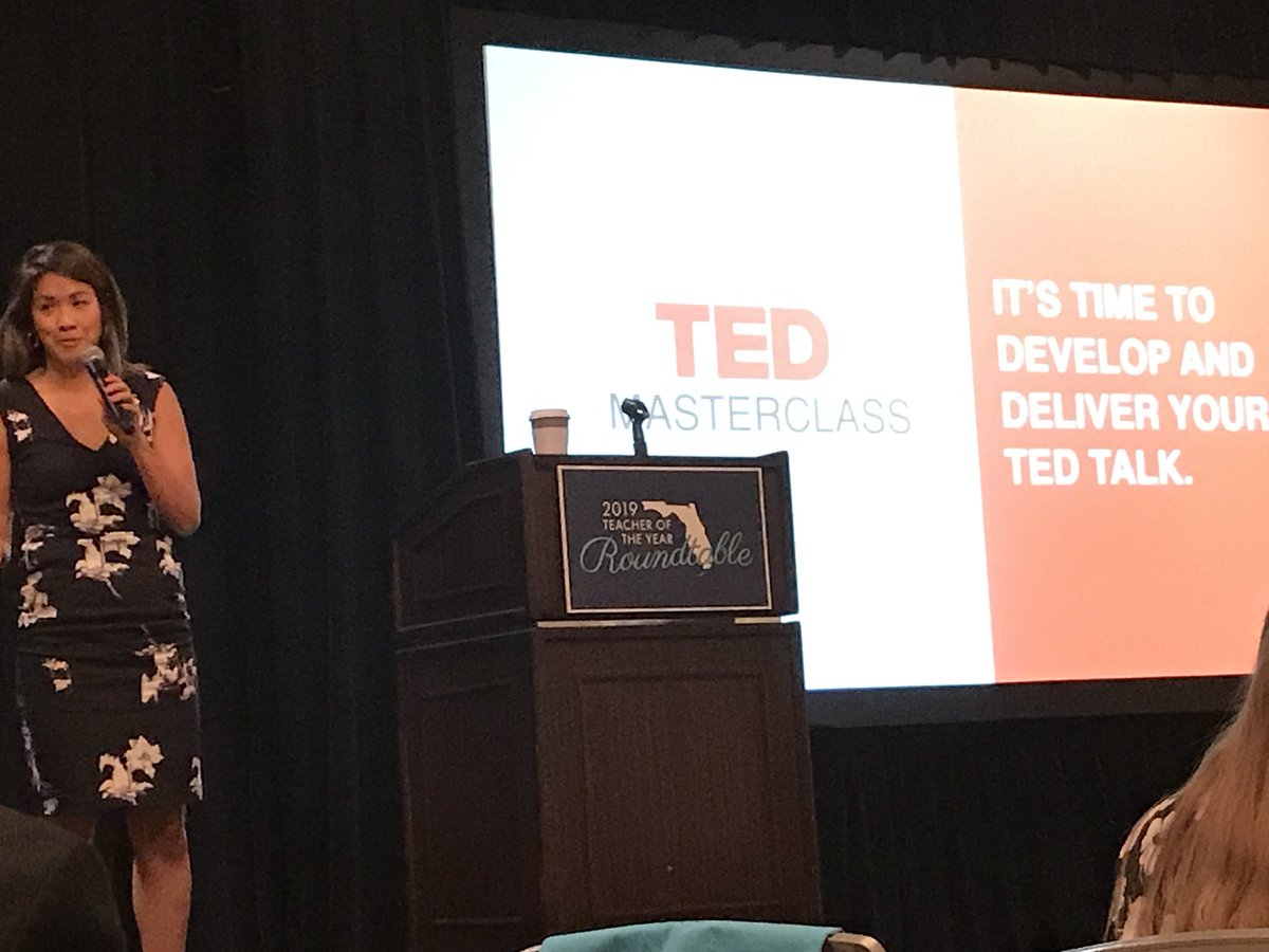 teryllynne's tweet photo. Thank you @EducationFL for inviting @TED_ED Steph Ng to lead our amazing TED Masterclass today!  #FLTeachersLead https://t.co/1HWGYmqIMA